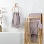 Σετ Πετσέτες Μπάνιου 3τμχ 440gsm 30X30+50X90+65X130 Lilac Marble